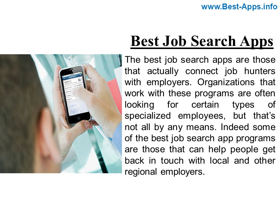 best job search apps
