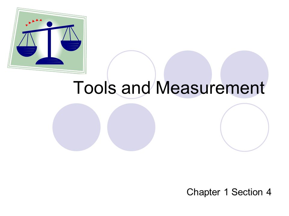 tools to measure volume
