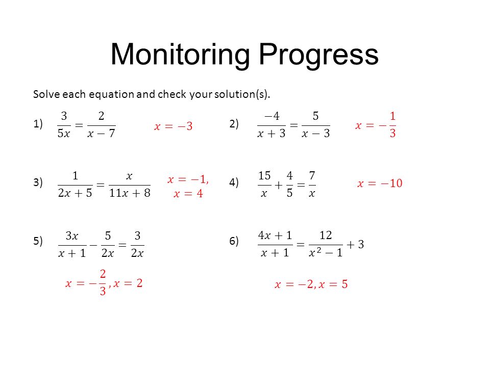 Solving Equations Containing Rational Expressions Talkchannels Solving Rational Equations Section 7 5 Beginning On Page Ppt Download