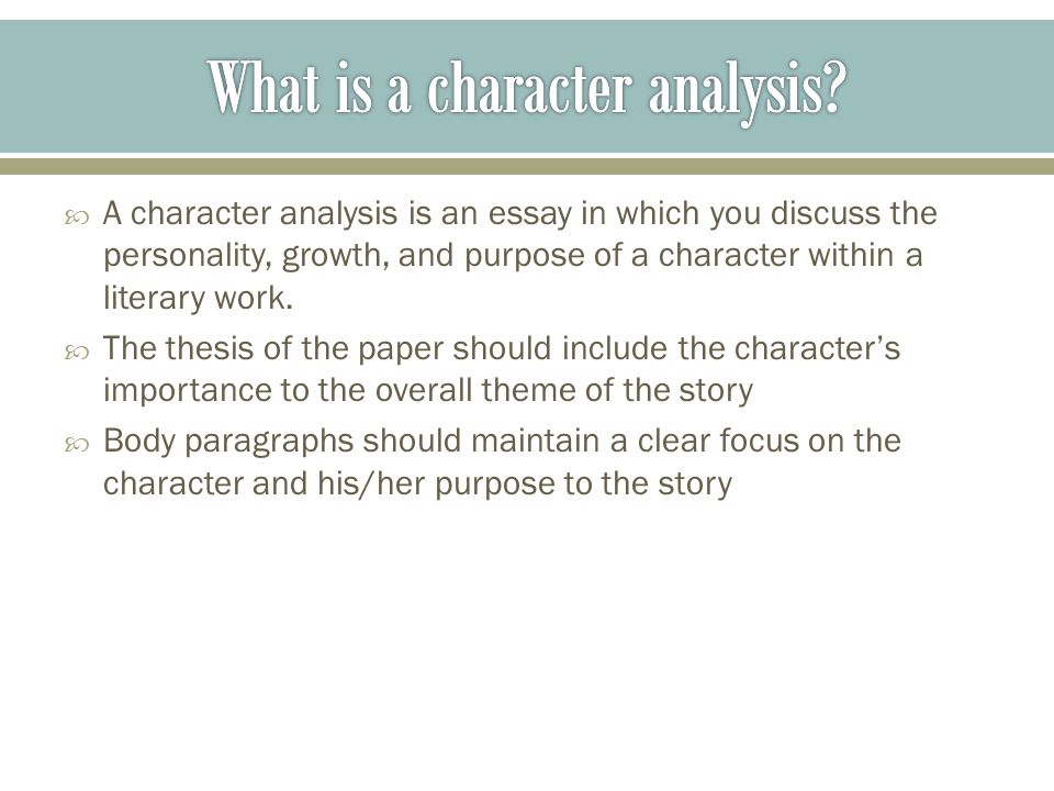 the importance of character essay the importance of character essay