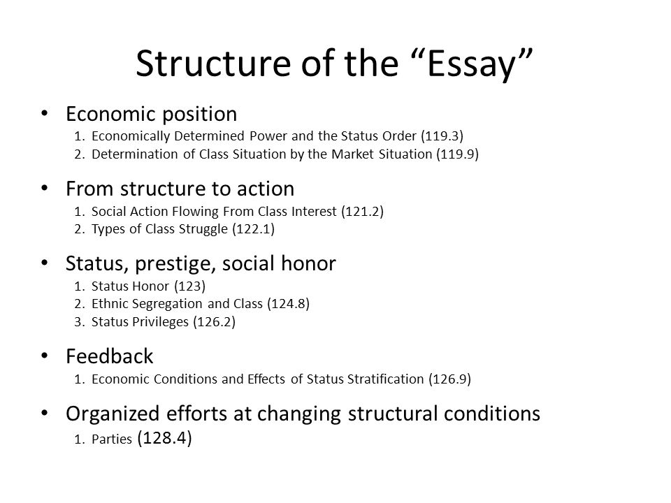 Determination Essays