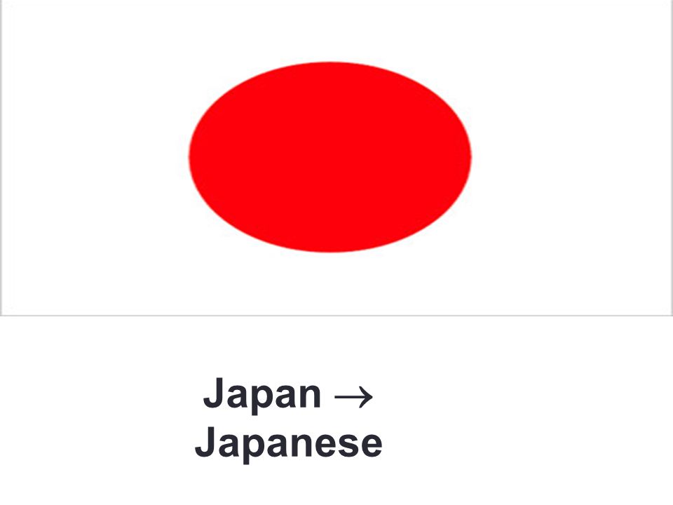 Japan  Japanese
