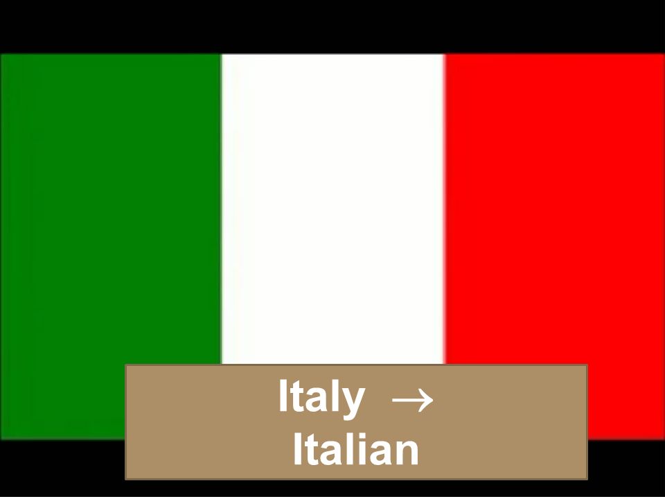 Italy  Italian