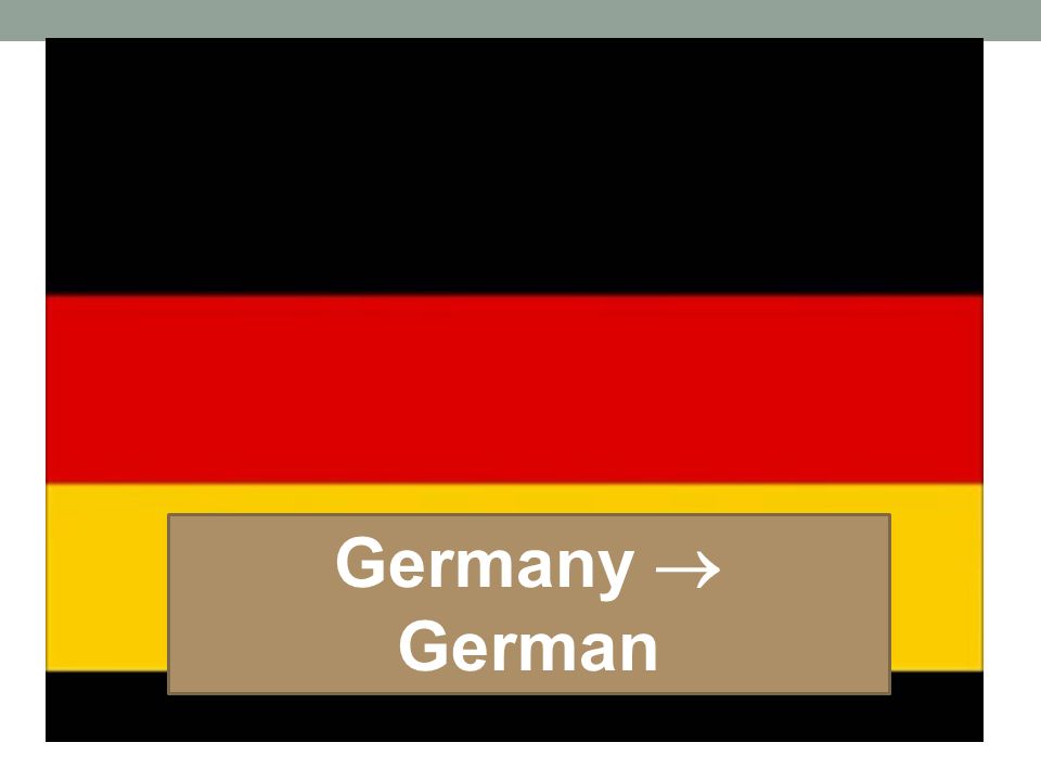 Germany  German
