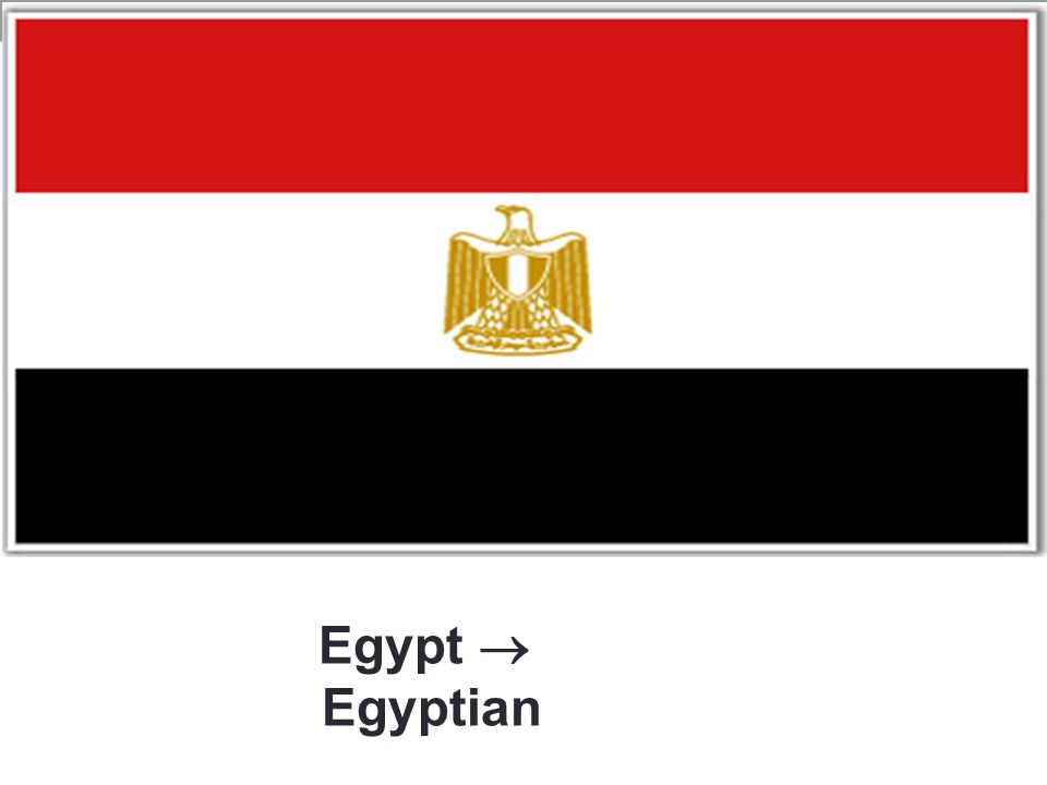 Egypt  Egyptian