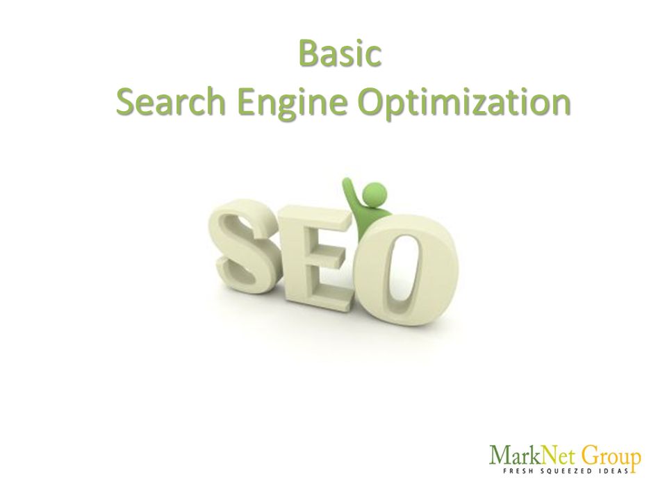 Basic Search Engine Optimization
