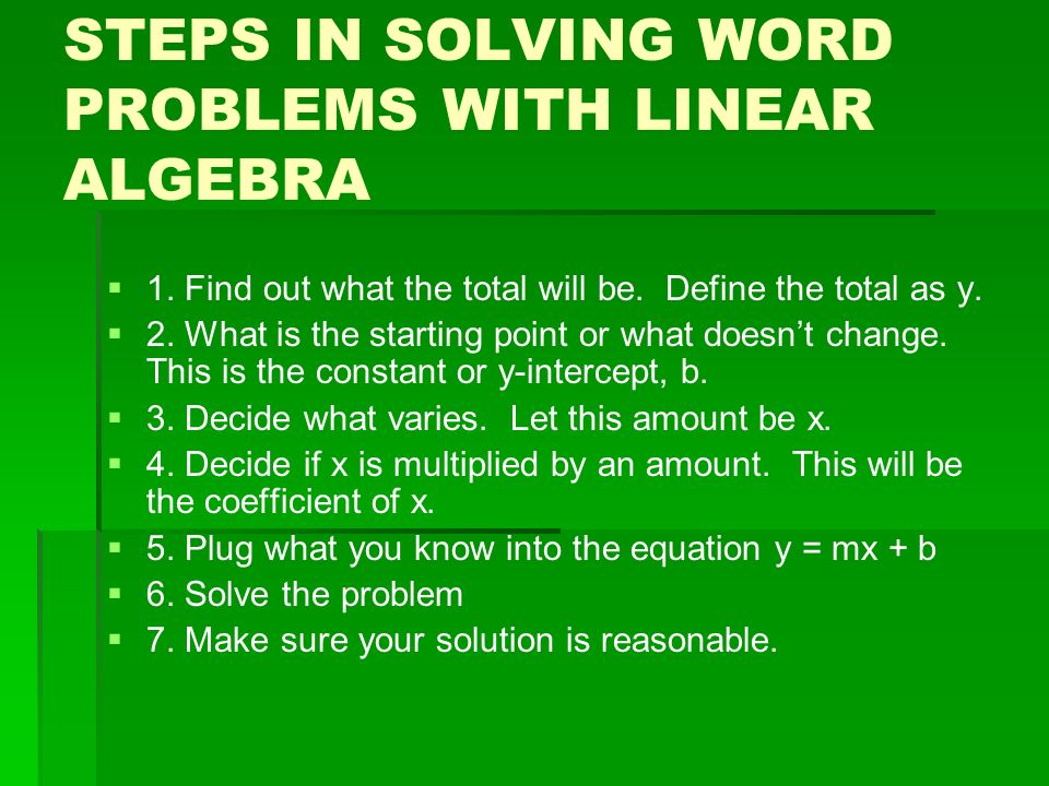 Solving Equations Word Problems Word Problems With Linear Equations Talkchannels