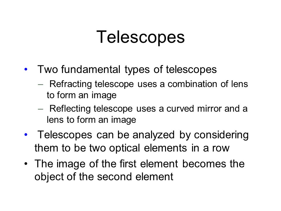eye relaxed determine the focal length of your eye when looking at reflecting vs refracting telescopes venn diagram