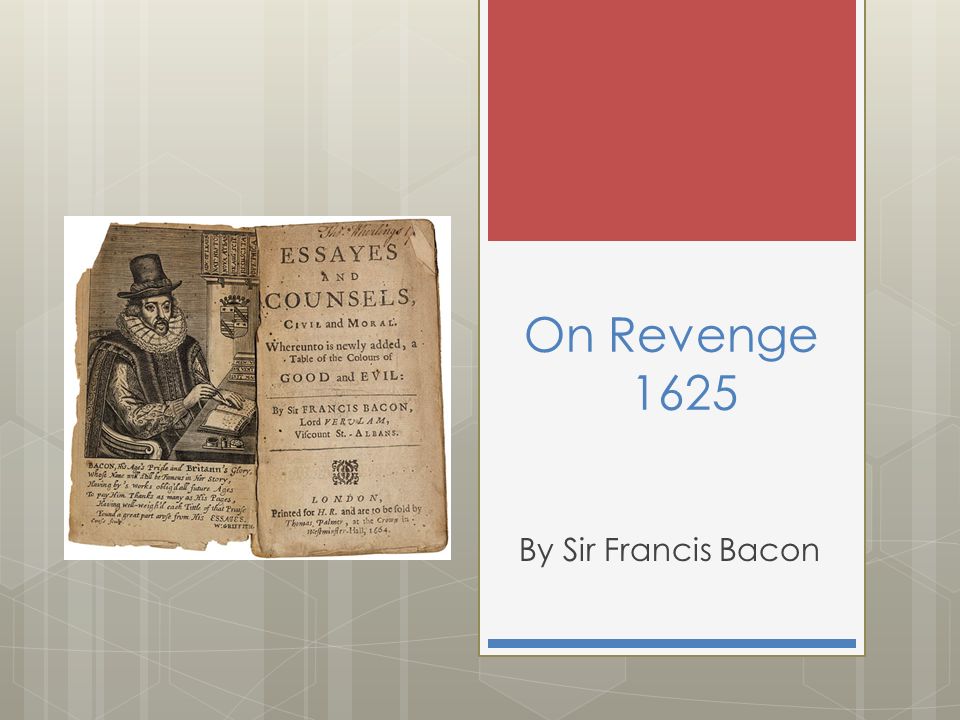 Sir francis bacon essays of studies