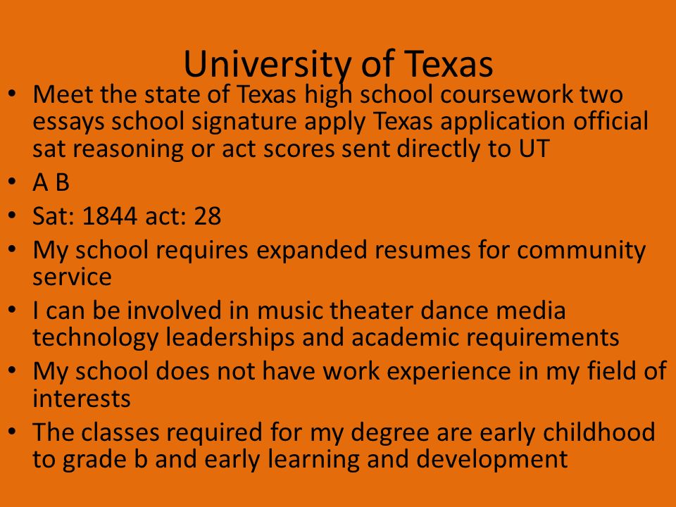 ut admission essay ut admission essay