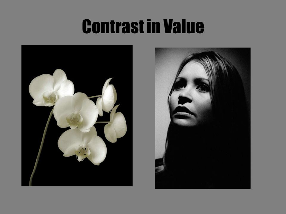 Contrast in Value
