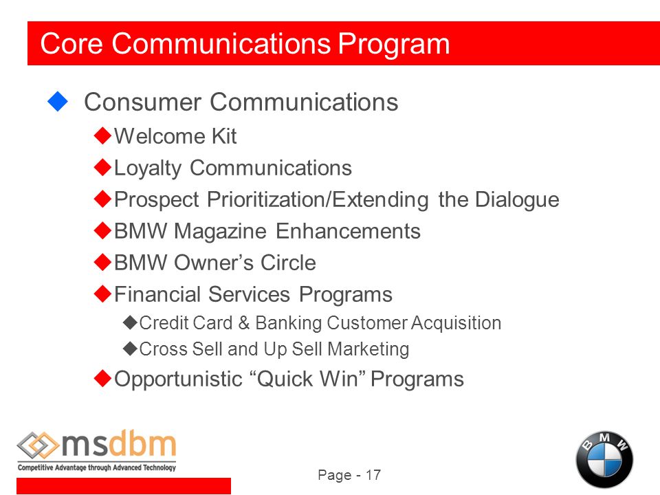 bmw marketing channel bmw marketing channel