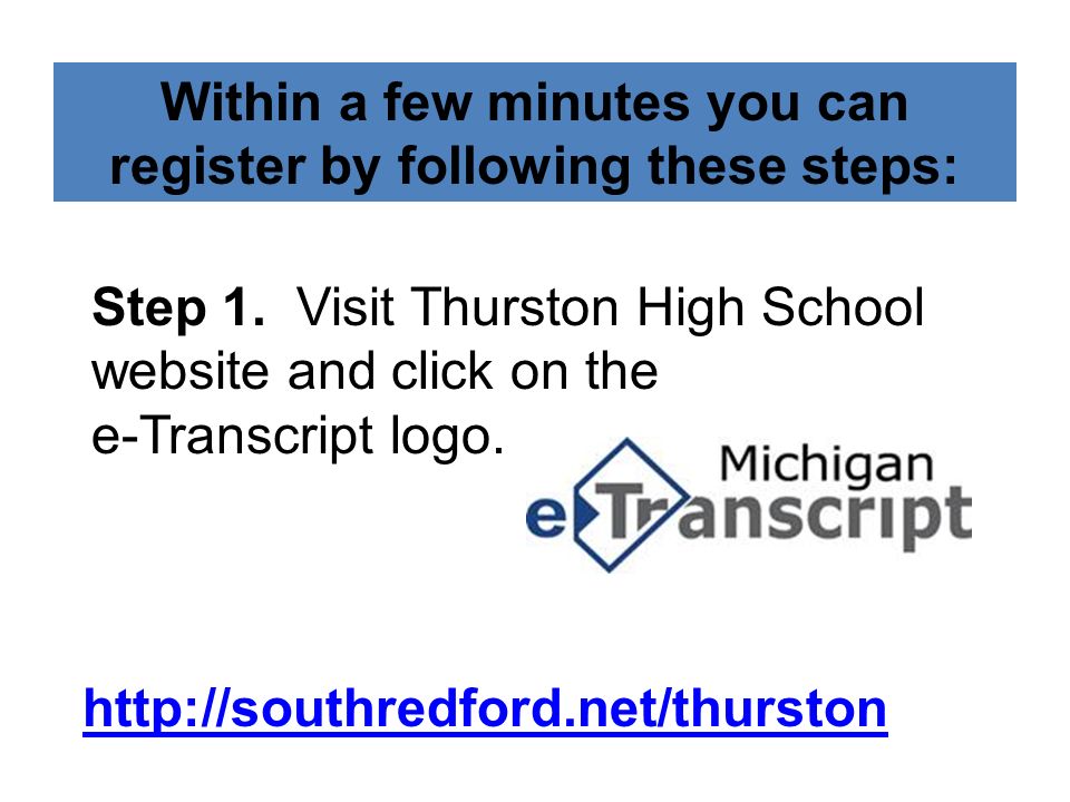 Within a few minutes you can register by following these steps: Step 1.