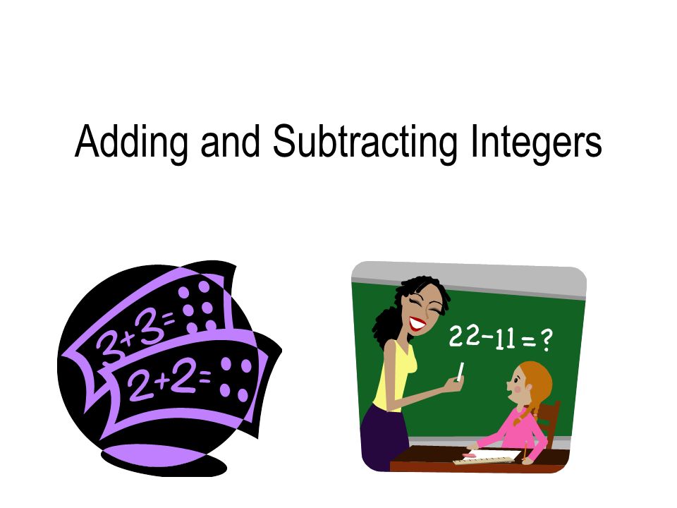 Adding and Subtracting Integers