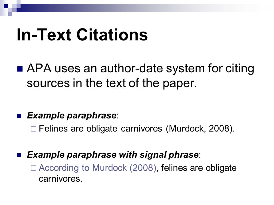 citing in apa paper