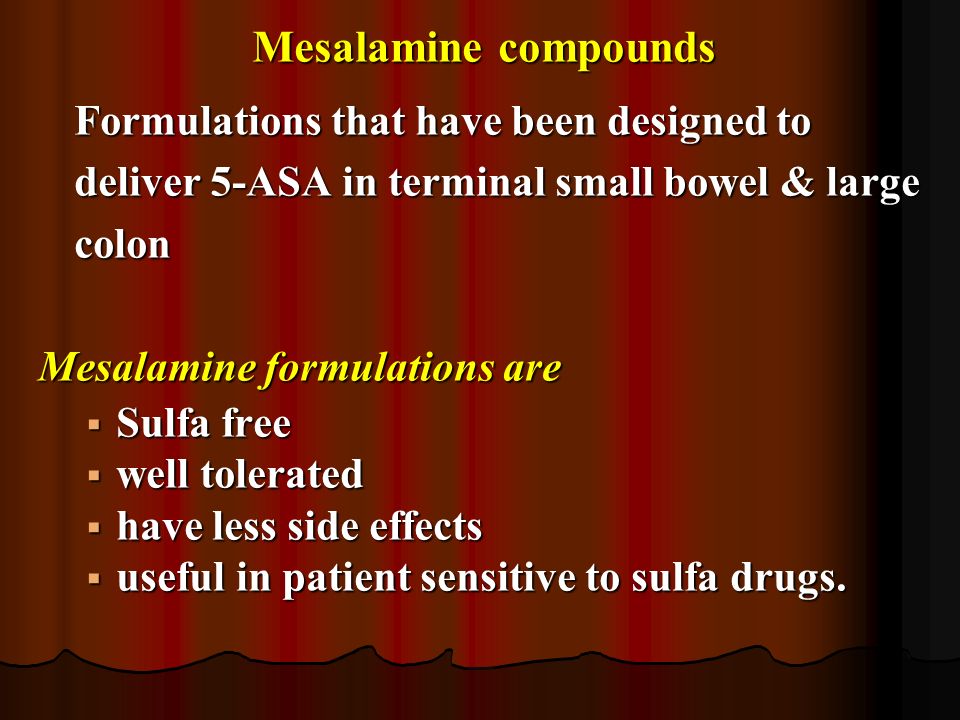 Side effects to sulfa drugs