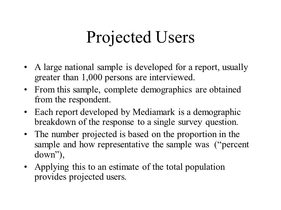 national sample survey reports secondary data quantifying the target market the target market national sample survey reports secondary data quantifying the target market the target market
