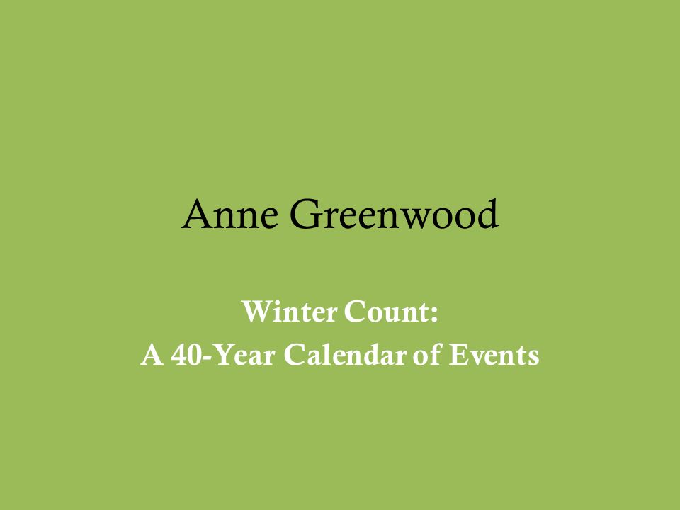 40 year calendar