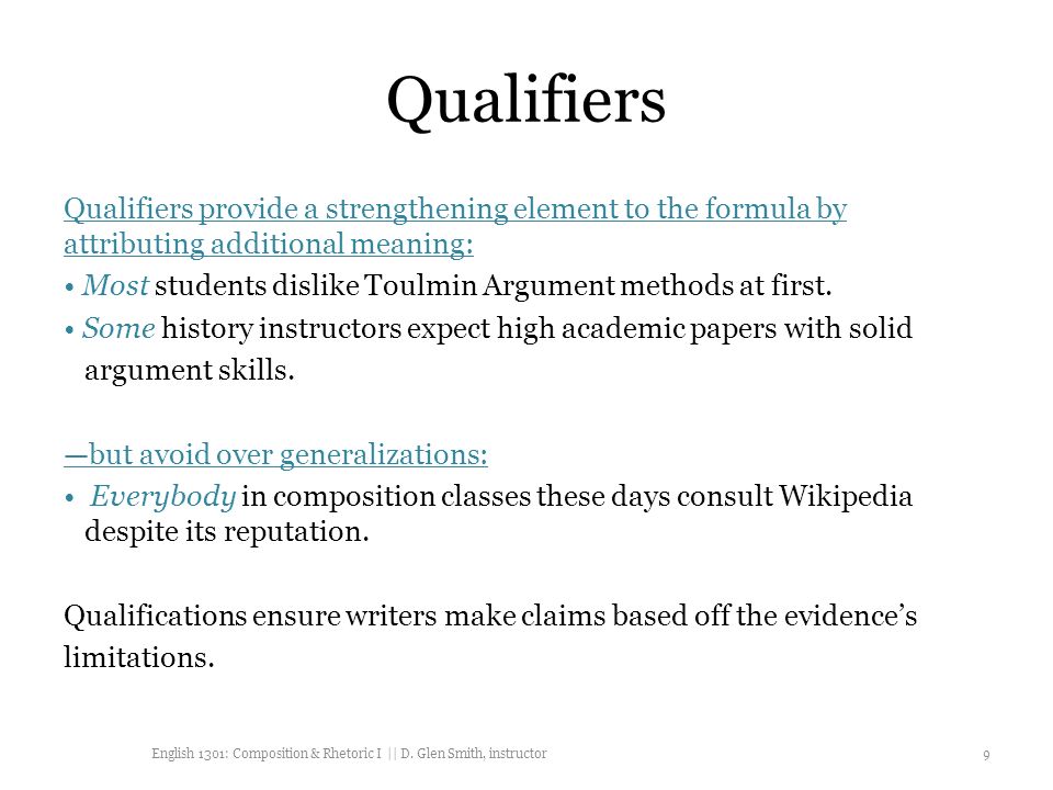 toulmin essay