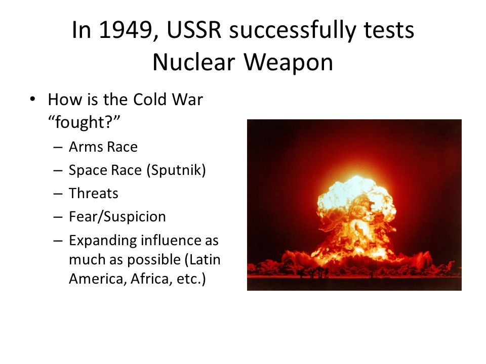 nuclear arms race essay Nuclear arms race - cold war essay example in order to maintain peace and stability in the world, there must be a balance of power between countries - nuclear arms race. nuclear arms race essay Nuclear arms race - cold war essay example in order to maintain peace and stability in the world, there must be a balance of power between countries - nuclear arms race.