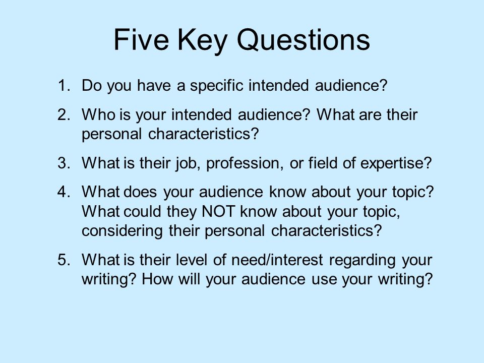 personal characteristics essay