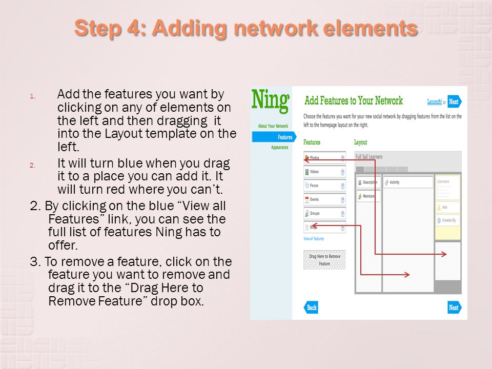  6. Fill in the basic information about the network you are creating.
