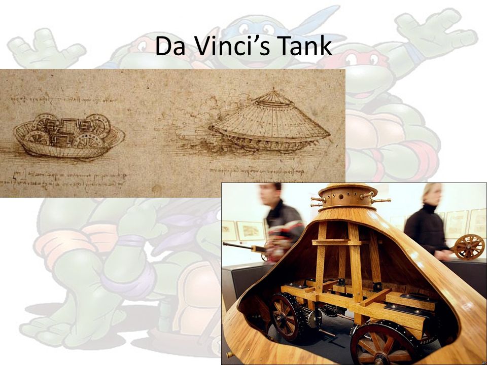 Da Vinci’s Tank