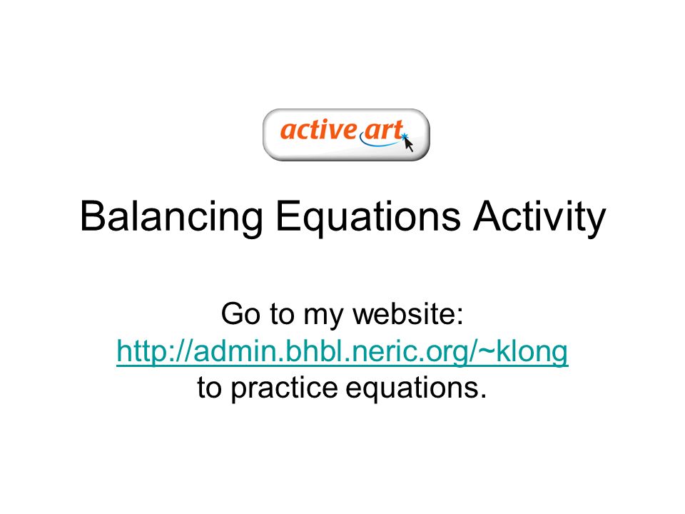 Balancing Equations Conservation Of Mass Describing Chemical 6 Balancing Equations