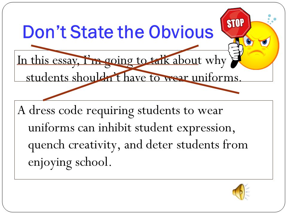 persuasive essay on school uniform