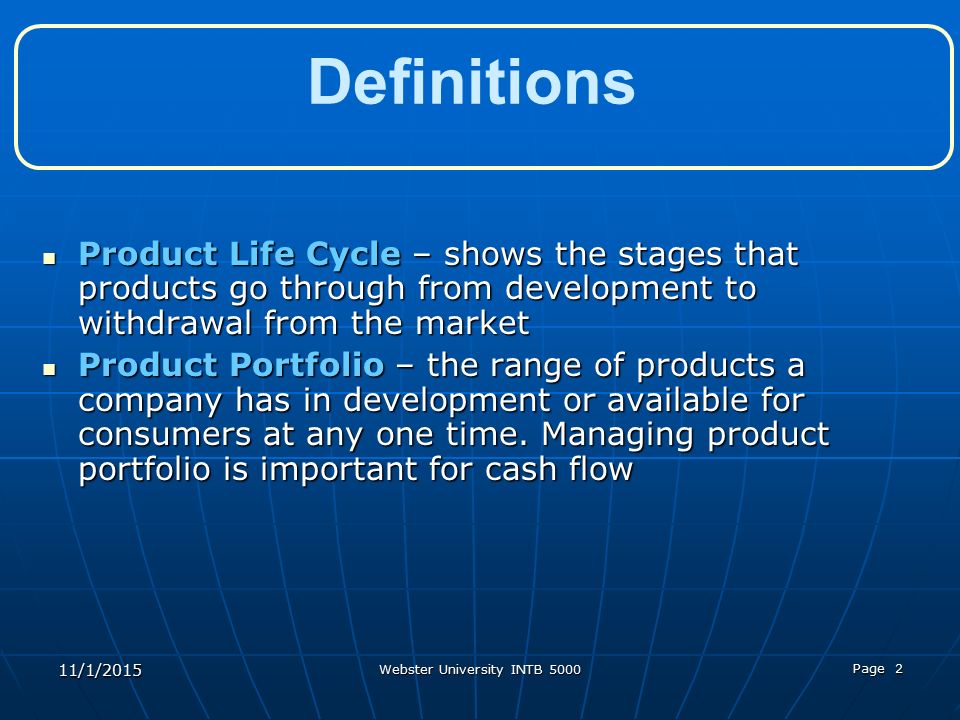 cash flow products