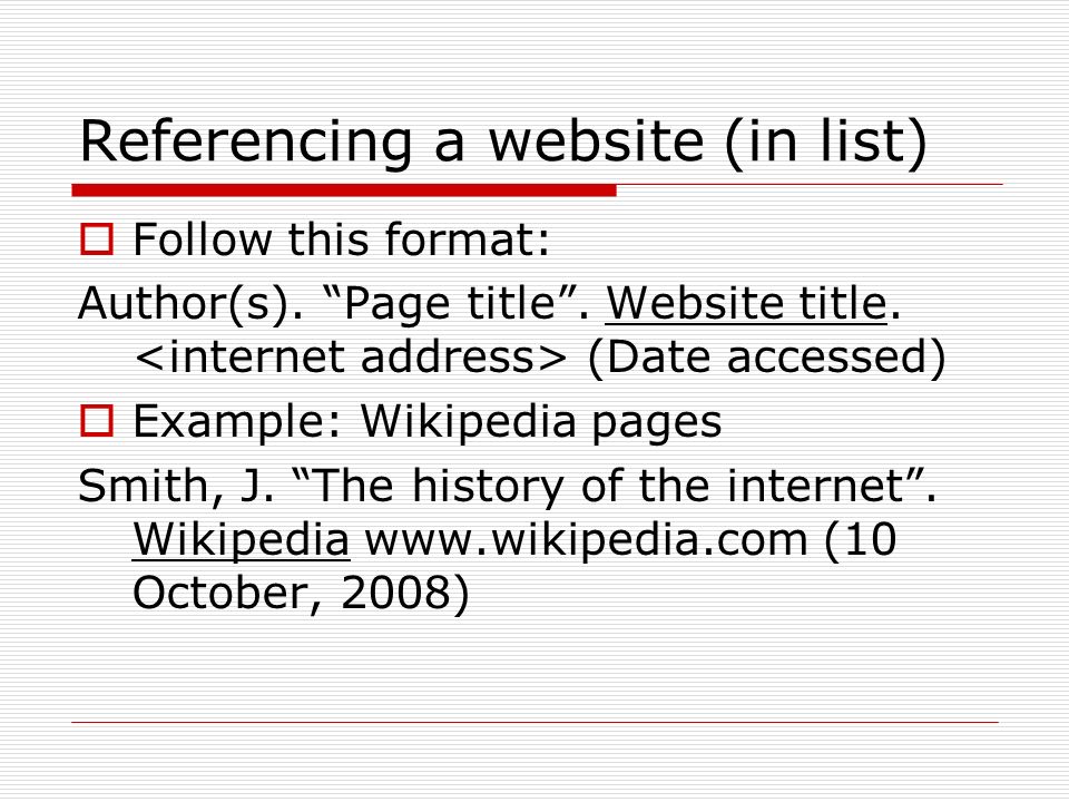Referencing A Dissertation