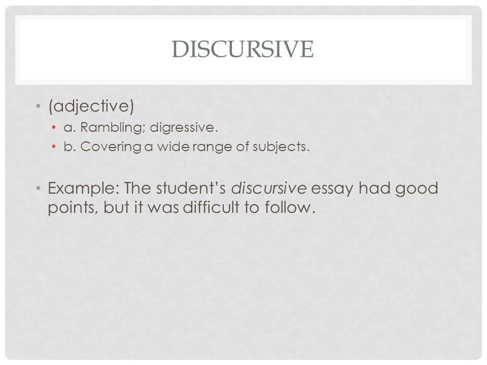 example of discursive essay example of discursive essay