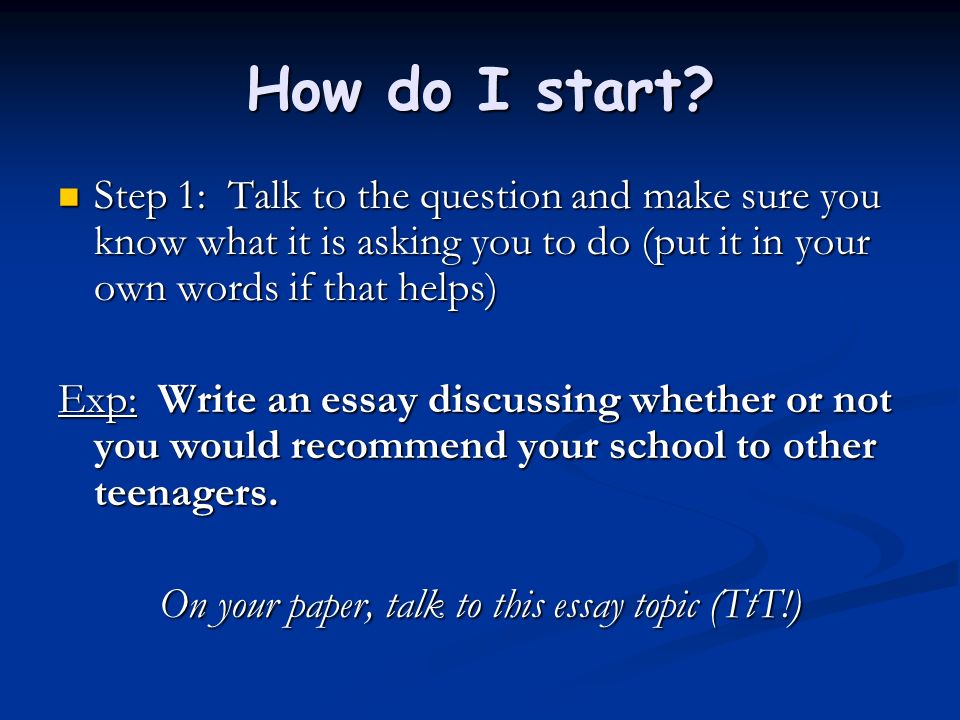 Essay Writing School