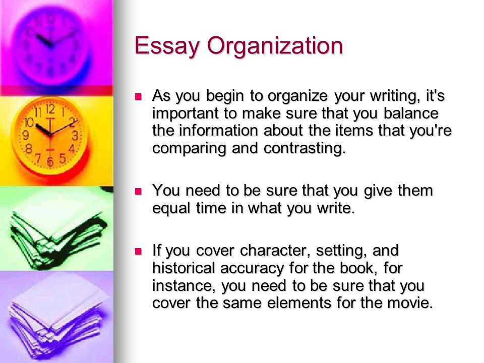Writing A Compare And Contrast Paper