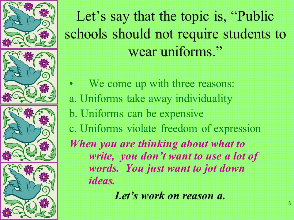 essay on school uniforms should be required essay on school uniforms should be required