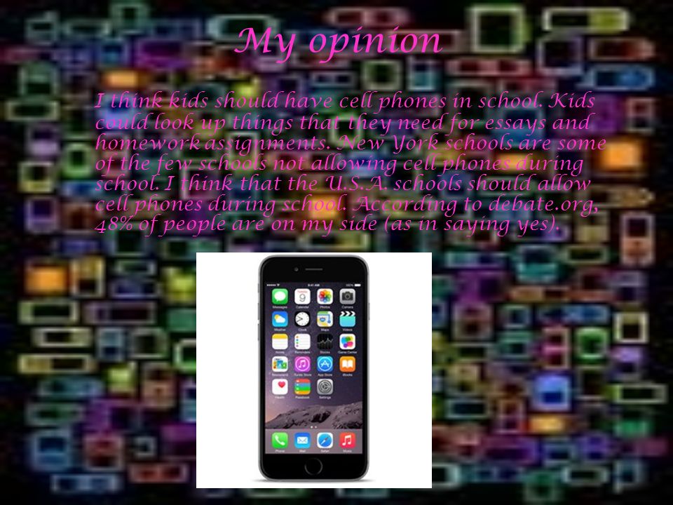 Essay on why kids should have cell phones 5 reasons your kid should have a cell phone