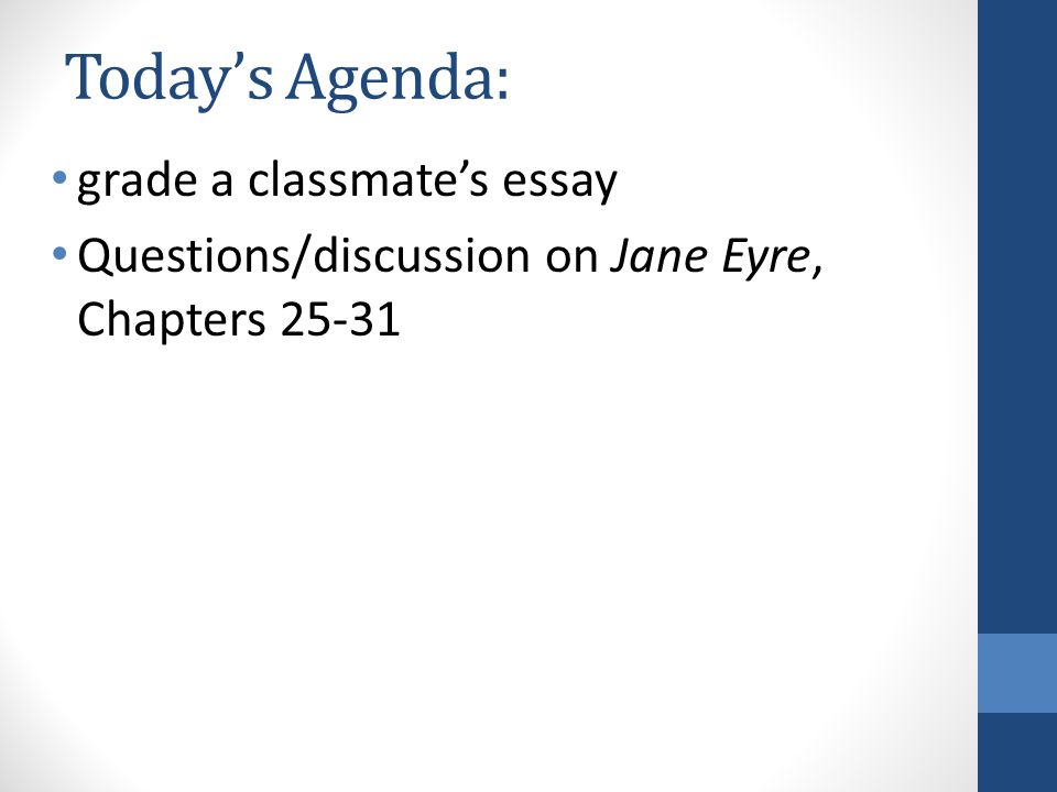 jane eyer essay questions Keywords: wuthering heights vs jane eyre, emily and charlotte bronte the bronte sisters definitely played a major role in the english literature they wrote in a style which is called gothic fiction or sometimes gothic horror, this style is an extension of the romantic movement. jane eyer essay questions Keywords: wuthering heights vs jane eyre, emily and charlotte bronte the bronte sisters definitely played a major role in the english literature they wrote in a style which is called gothic fiction or sometimes gothic horror, this style is an extension of the romantic movement.