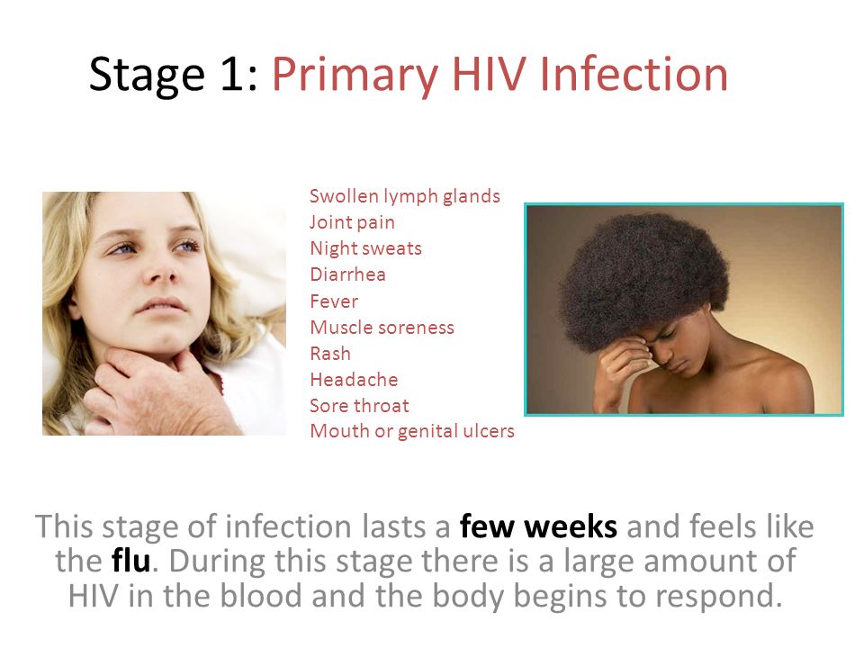 swollen lymph nodes hiv