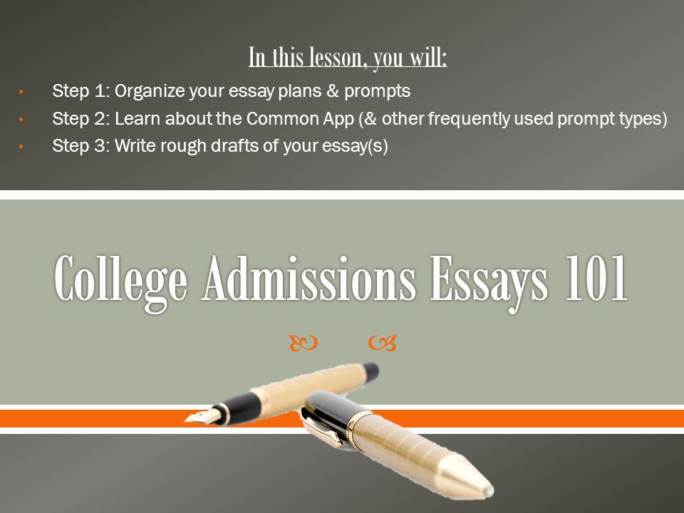 Four types of essay: expository, persuasive, analytical