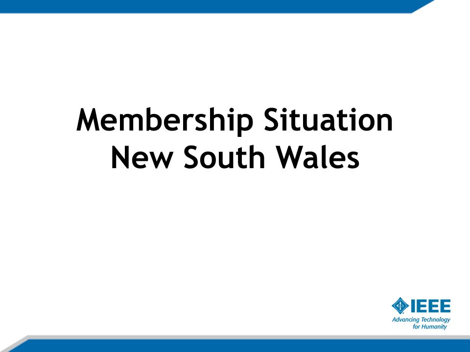 Membership Situation New South Wales