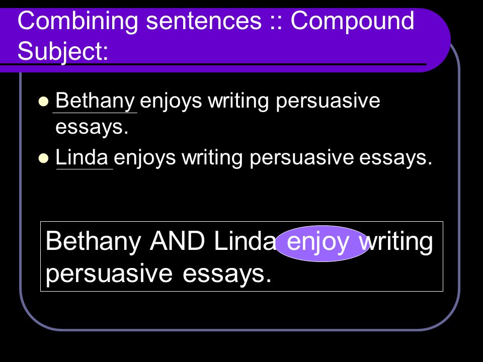 persausive essays