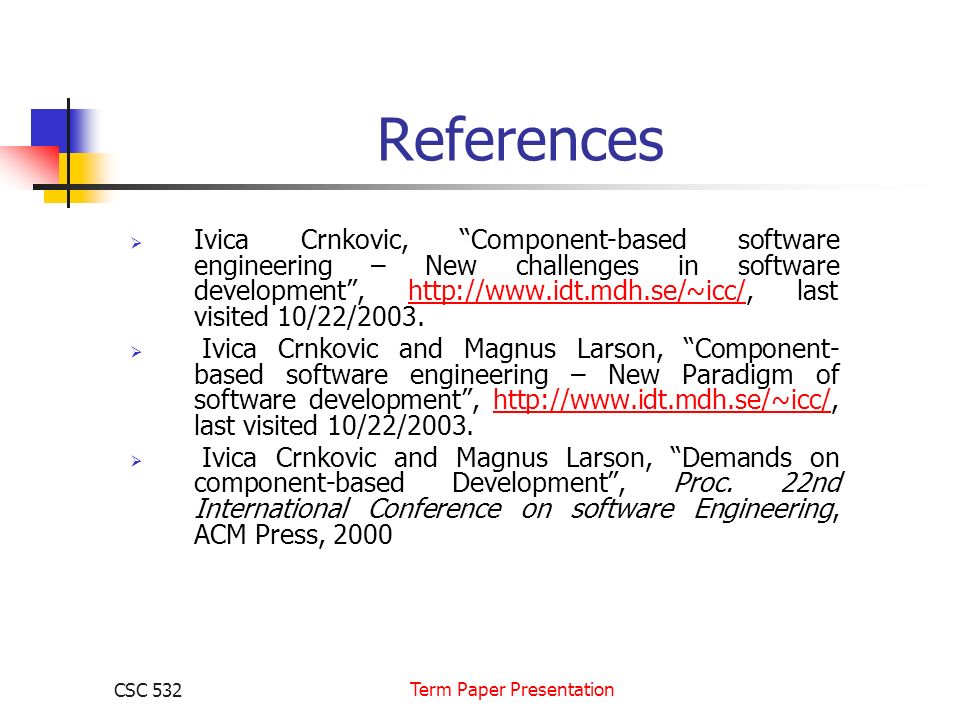 term paper presentation