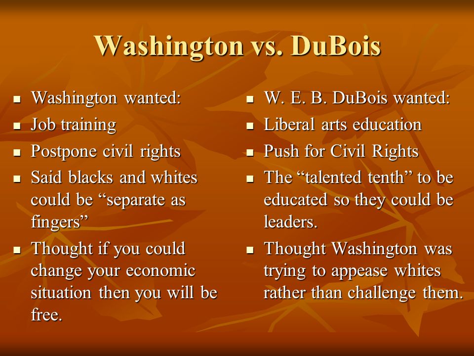 Washington vs.