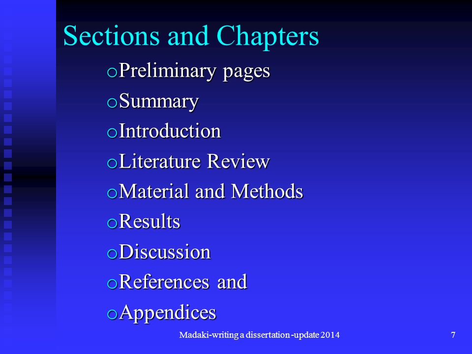 English Dissertation