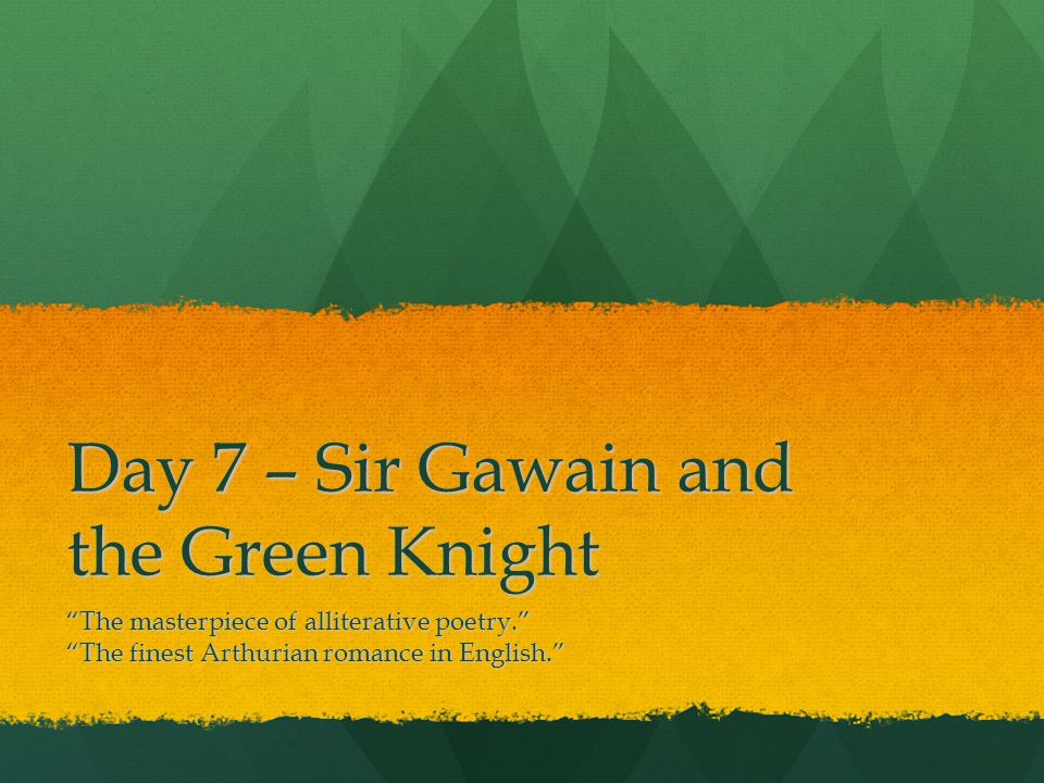 sir gawain and the green knight romance essays sir gawain and the green knight romance essays