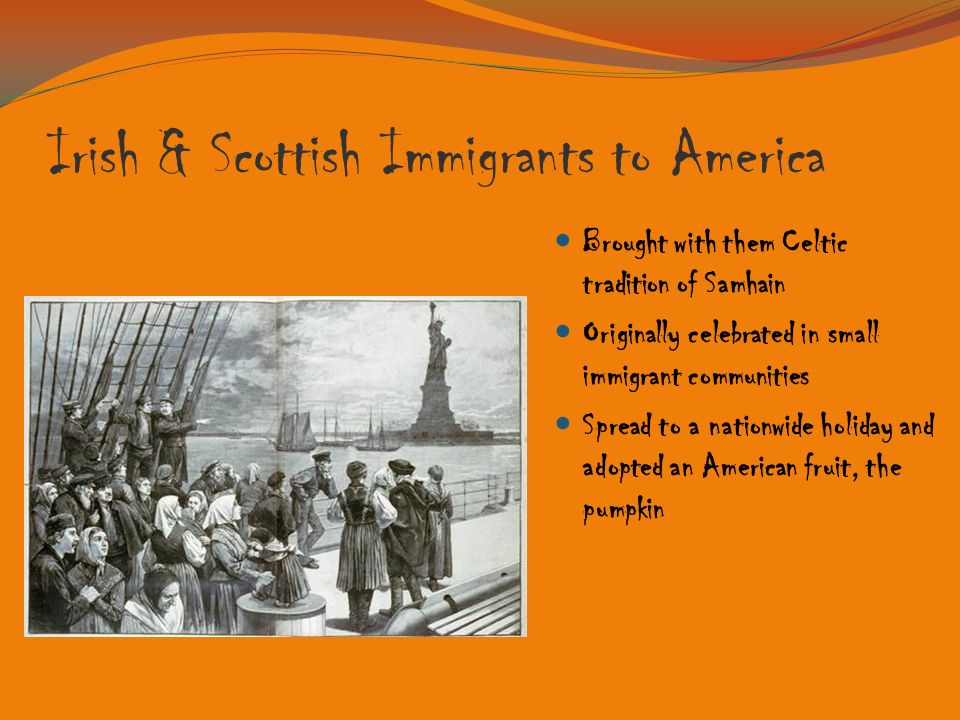 tradition of samhain originally celebrated in small immigrant communities spread to a nationwide holiday and adopted an american fruit the pumpkin - Where Did The Holiday Halloween Come From tradition of samhain originally celebrated in small immigrant communities spread to a nationwide holiday and adopted an american fruit the pumpkin - Where Did The Holiday Halloween Come From