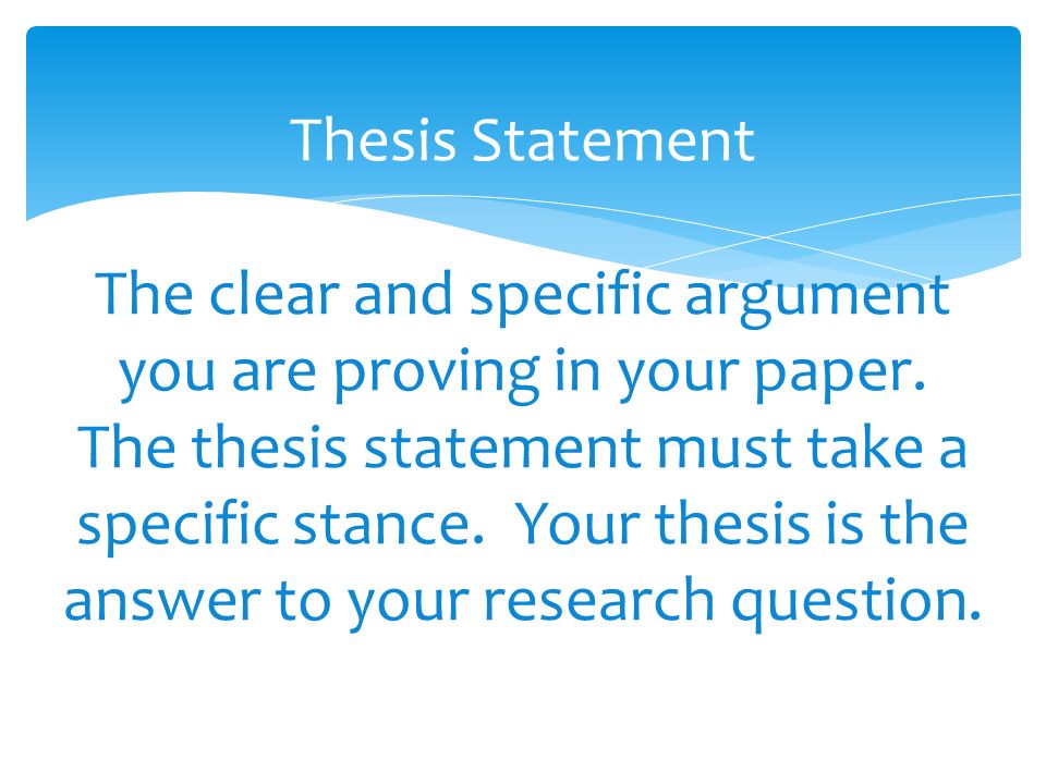 argument statements thesis Thesis statement a thesis statement usually appears at the end of the introductory paragraph of a paper, and it offers a concise summary of the main point or claim of the essay, research paper, etc a thesis statement is usually one sentence that appears at the beginning, though it may occur more than once. argument statements thesis Thesis statement a thesis statement usually appears at the end of the introductory paragraph of a paper, and it offers a concise summary of the main point or claim of the essay, research paper, etc a thesis statement is usually one sentence that appears at the beginning, though it may occur more than once.