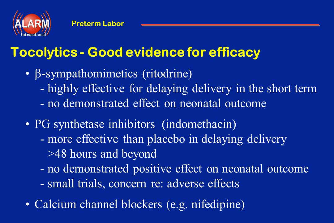 Indomethacin neonates