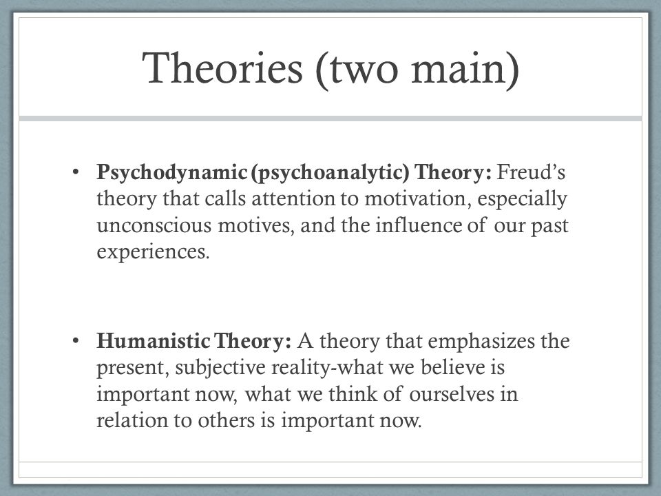 psychodynamic and behavioral theories on personality and behavior psychodynamic and behavioral theories on personality and behavior