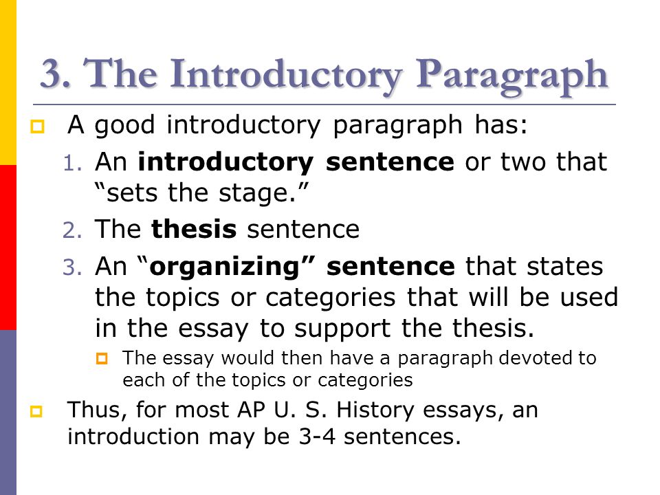 Introduction For Thesis
